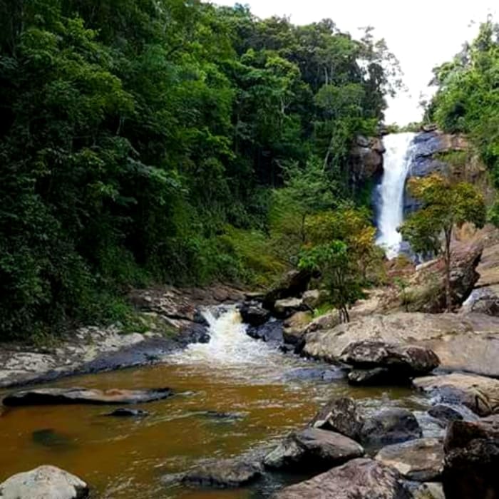 Cachoeiras em Juiz de Fora e região: Cachoeira da Jamaica (Foto: Reprodução Facebook)